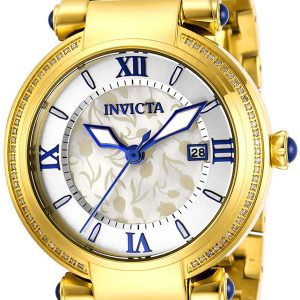 Invicta Angel Diamond Damklocka 29876 Silverfärgad/Gulguldtonat