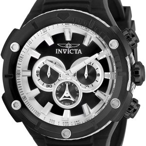 Invicta Bolt Herrklocka 29593 Svart/Stål Ø52 mm