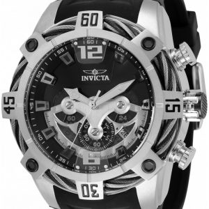 Invicta Bolt Herrklocka 35629 Svart/Gummi Ø51 mm