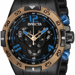 Invicta Corduba Herrklocka 34989 Svart/Stål Ø47 mm