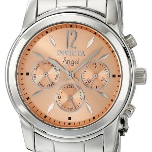 Invicta Damklocka 0462 Angel Orange/Stål Ø38 mm