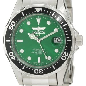 Invicta Damklocka 10667 Pro Diver Grön/Stål Ø38 mm