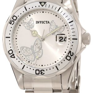 Invicta Damklocka 12503 Pro Diver Silverfärgad/Stål Ø38 mm