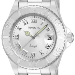 Invicta Damklocka 14320 Angel Silverfärgad/Stål Ø40 mm