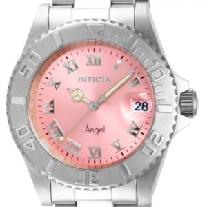 Invicta Damklocka 14360 Angel Rosa/Stål Ø40 mm