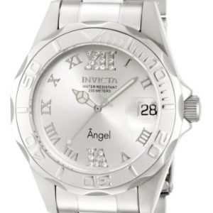 Invicta Damklocka 14396 Angel Silverfärgad/Stål Ø38 mm