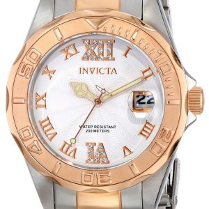 Invicta Damklocka 14792 Pro Diver Vit/Roséguldstonat stål Ø38 mm