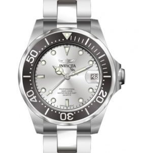 Invicta Damklocka 14985 Pro Diver Silverfärgad/Stål Ø24 mm