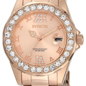 Invicta Damklocka 15253 Pro Diver Roséguldstonad/Roséguldstonat