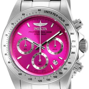 Invicta Damklocka 16654 Speedway Rosa/Stål Ø39.5 mm