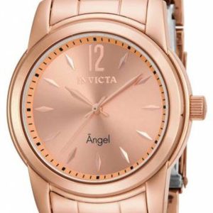 Invicta Damklocka 17421 Angel Guldtonad/Roséguldstonat stål Ø38 mm