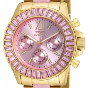 Invicta Damklocka 17493 Angel Rosa/Resinplast Ø38 mm