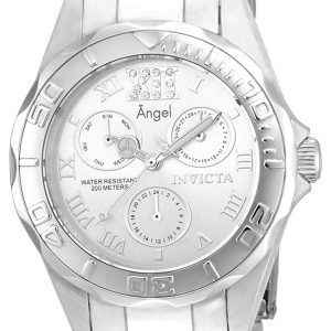 Invicta Damklocka 21696 Angel Silverfärgad/Stål Ø38 mm