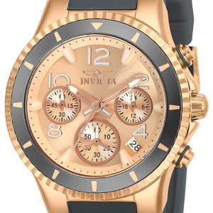 Invicta Damklocka 24189 Roséguldstonad/Roséguldstonat stål Ø39 mm