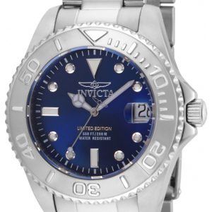 Invicta Damklocka 24632 Pro Diver Blå/Stål Ø38 mm