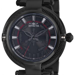 Invicta Damklocka 26235 Svart/Stål Ø40 mm