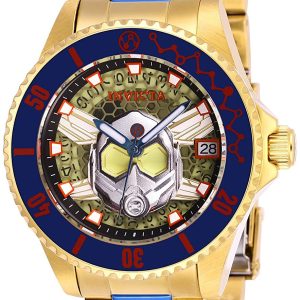 Invicta Damklocka 27782 Marvel Gul/Stål Ø38 mm