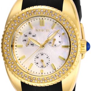 Invicta Damklocka 28489 Angel Vit/Gummi Ø38 mm