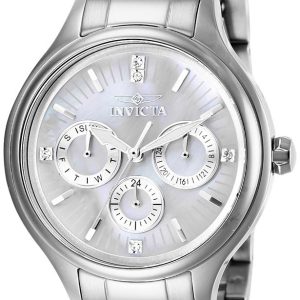 Invicta Damklocka 28656 Angel Vit/Stål Ø38 mm