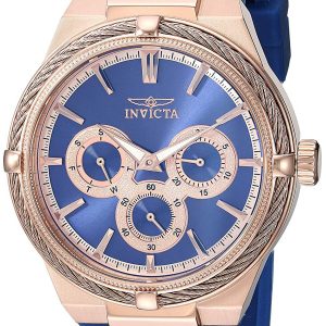 Invicta Damklocka 28912 Bolt Blå/Gummi Ø39 mm