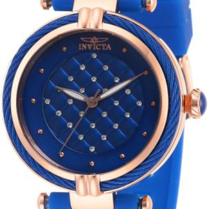 Invicta Damklocka 28953 Bolt Blå/Gummi Ø36.5 mm