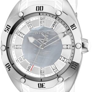 Invicta Damklocka 29007 Venom Silverfärgad/Gummi Ø38 mm