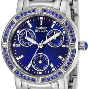 Invicta Damklocka 29114 Angel Blå/Stål Ø33 mm