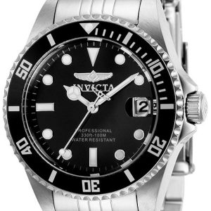 Invicta Damklocka 29186 Pro Diver Svart/Stål Ø34 mm