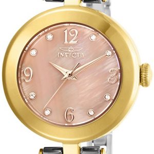 Invicta Damklocka 29337 Angel Roséguldstonad/Stål Ø28 mm