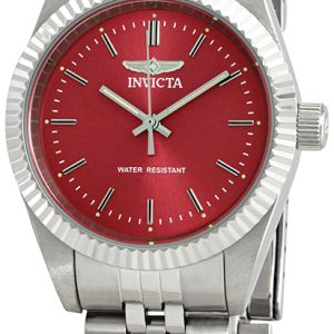 Invicta Damklocka 29399 Specialty Röd/Stål Ø36 mm