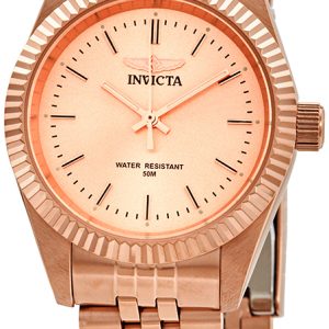 Invicta Damklocka 29417 Specialty Roséguldstonad/Roséguldstonat