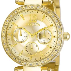 Invicta Damklocka 29929 Angel Gulguldstonad/Gulguldtonat stål Ø36 mm