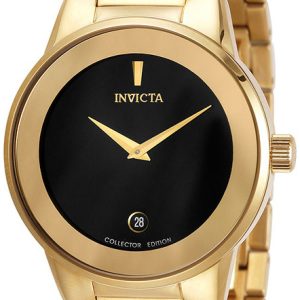 Invicta Damklocka 30540 Specialty Svart/Gulguldtonat stål Ø36 mm