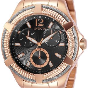 Invicta Damklocka 30897 Bolt Grå/Roséguldstonat stål Ø41 mm