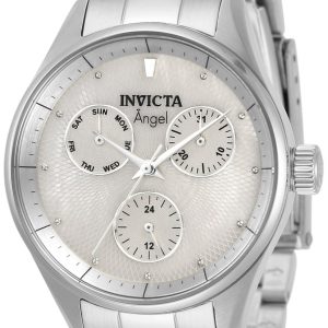 Invicta Damklocka 31362 Angel Vit/Stål Ø34 mm