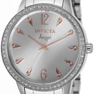 Invicta Damklocka 31366 Angel Silverfärgad/Stål Ø36 mm