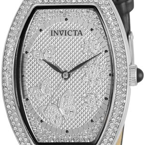 Invicta Damklocka 31952 Wildflower Silverfärgad/Satin