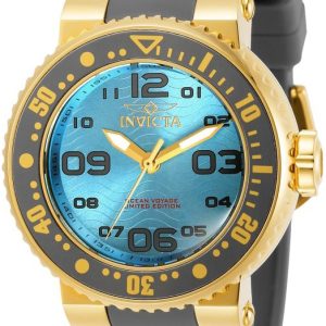 Invicta Damklocka 32555 Pro Diver Blå/Gummi Ø40 mm