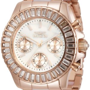 Invicta Damklocka 34421 Angel Vit/Resinplast Ø38 mm