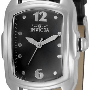 Invicta Damklocka 35345 Lupah Svart/Läder