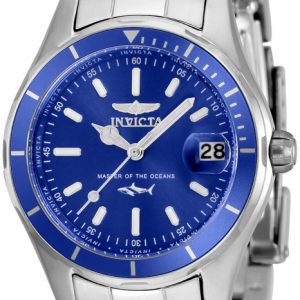 Invicta Damklocka 35600 Pro Diver Blå/Stål Ø34 mm