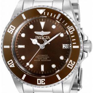 Invicta Damklocka 35708 Pro Diver Brun/Stål Ø36 mm