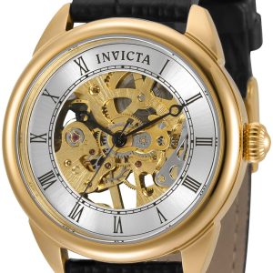 Invicta Damklocka 35833 Specialty Silverfärgad/Läder Ø36 mm