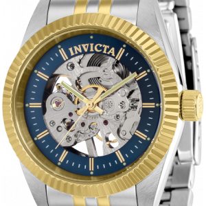 Invicta Damklocka 36450 Specialty Blå/Gulguldtonat stål Ø36 mm