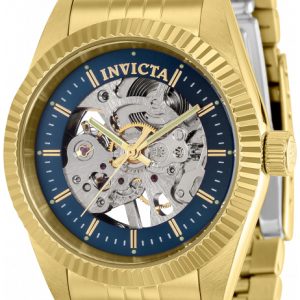 Invicta Damklocka 36453 Specialty Blå/Gulguldtonat stål Ø36 mm