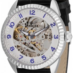 Invicta Damklocka 36565 Specialty Silverfärgad/Läder Ø38 mm