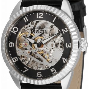 Invicta Damklocka 36566 Specialty Svart/Läder Ø38 mm