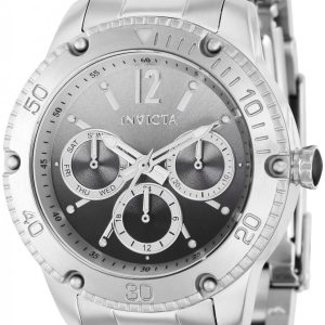 Invicta Damklocka 36723 Angel Svart/Stål Ø38 mm