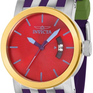 Invicta Damklocka 36961 Dna Röd/Gummi Ø40 mm