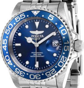 Invicta Damklocka 37161 Pro Diver Blå/Stål Ø38 mm